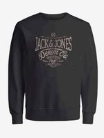 Jack & Jones Eric Majica dugih rukava crna