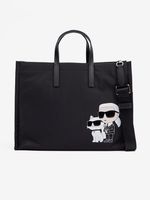 Karl Lagerfeld Ikonik 2.0 Nylon LG Torebka Czarny