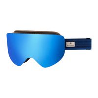 ALPINE PRO HELLQE electric blue lemonade ski goggles