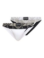 Emporio Armani Slip  kaki / crna / bijela