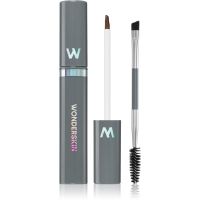 WONDERSKIN Wonder Blading Dream Brow Langanhaltendes Augenbrauen-Gel Farbton Dark Brunette 3 ml