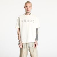 Μπλουζάκι Rhude Distressed Logo Tee Vintage White S