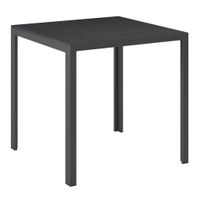 Ambia Garden ZÁHRADNÝ STÔL, kov, plast, 75/74/75 cm