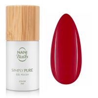 NaniNails Simly Pure hybrydowy lakier do paznokci z użyciem lampy UV / LED odcień Dark Rose 5 ml