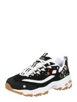 SKECHERS Niske tenisice 'D LITES-SPRING BLOOM'  kaki / rosé / crna / bijela