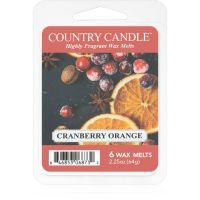 Country Candle Cranberry Orange κερί για αρωματική λάμπα 64 γρ