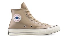 Converse Chuck 70 skórzane trampki wysokie brązowe
