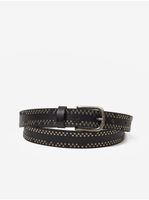 Black Men's Leather Strap Diesel - Men's