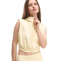 Cropp - Telovnik s kapuco - kremna