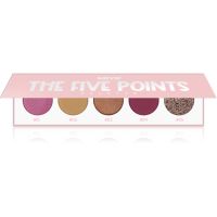 Miyo Eyeshadow The five points paleta senčil za oči odtenek 27 Purple heart 1 kos