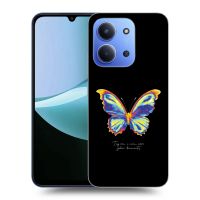 Silikónový čierny obal pre Xiaomi Redmi 15C 4G - Diamanty Black