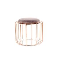 Kayoom PRÍRUČNÝ STOLÍK, fialová, medená