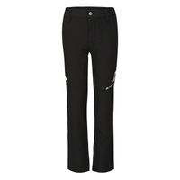 Children's softshell pants ALPINE PRO CORDO black