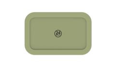 24 Bottles Snackbox Sage 700 ml Unisex - Flaše 24Bottles - Zelená - SB_070_1972-One-size - Size: One size