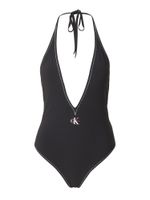 Calvin Klein Swimwear Jednodijelni kupaći kostim  crvena / crna / bijela