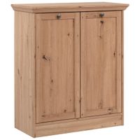 Livetastic KOMODA, dub artisan, 80/90/35 cm