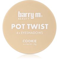 Barry M Pot Twist кремові тіні для повік відтінок Cookie 4x1.8 гр