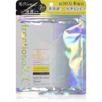 fractional CC Needle Serum C Face Mask оствітлююча маска для шкіри обличчя зі зволожуючим ефектом 6 кс