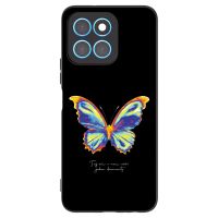 Silikónový čierny obal pre Honor X6 - Diamanty Black