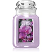 Country Candle Sweet Pea ароматна свещ 737 гр.