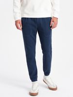 Ombre Clothing Carrot Jogginghose Blau