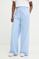 HUGO Blue pantaloni pentru femei, din bumbac