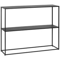 PBJ KONZOLOVÝ STOLÍK, čierna, 100/79/29 cm