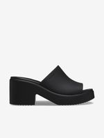 Crocs Brooklyn Heel Kapcie Czarny