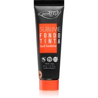 puroBIO Cosmetics Sublime tekutý make-up odtieň 05 30 ml