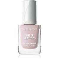 Catrice Sheer Beauties Strengthening Nail Polish wzmacniający lakier do paznokci odcień 030 Barely Blushed 10.5 ml
