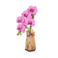 Drevený kvet - Orchidea Robotime
