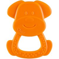 Chicco Eco+ Charlie Teether rágóka Orange 3 m+ 1 db