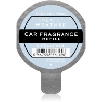 Bath & Body Works Sweater Weather dišava za avto nadomestno polnilo 6 ml