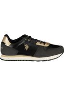 US POLO ASSN. BLACK WOMEN&#39;S SPORTS FOOTWEAR