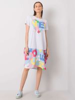Dress-DHJ-SK-13119.26P-White-Blue