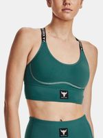 Under Armour Project Rock Infty Mid Sport Sutien Verde