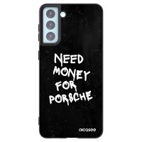 Silikónový čierny obal pre Samsung Galaxy S21+ 5G G996F - Black Dollar