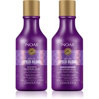 INOAR Absolut Speed Blond sada pre blond vlasy 2x250 ml