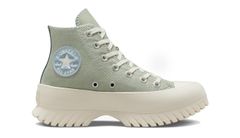Converse Chuck Taylor All Star Lugged 2.0 Platform Denim - Dámske - Tenisky Converse - Zelené - A03809C - Veľkosť: 37.5