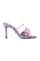 Kurt Geiger London saboți pentru femei, cu toc cui Butterfly Mule Sandal