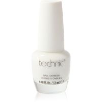 Technic Cosmetics Nail Varnish lac de unghii cu uscare rapida culoare White 12 ml
