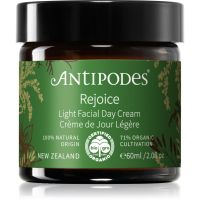 Antipodes Rejoice Light Facial Day Cream lekki krem nawilżający na dzień 60 ml