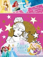 Princezny - Třpytivé omalovánky - kniha z kategorie Omalovánky