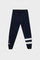 DEFACTO Boy Navy Blue Regular Fit Elastic Waist Leg Printed Jogger Sweatpants