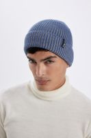 DEFACTO Men's Ribbed Knitted Beanie