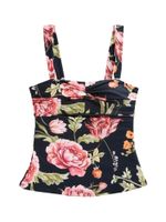 Next Tankini top  zelena / roza / boja vina / crna