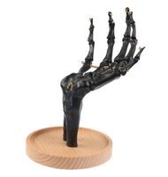 stojak na biżuterię (dekoracja) SUCK UK - BLACK SKELETON HAND