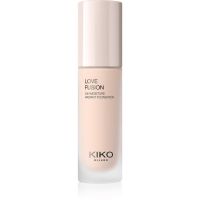 KIKO Milano Love Fusion 24H Moisture Radiant Foundation Langanhaltende cremige Foundation mit feuchtigkeitsspendender Wirkung Farbton 0 Neutral Rose 3