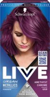 Schwarzkopf боя за коса - Live Urban Metallics - U69 Amethyst Chrome