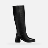 Czarne buty damskie Geox Alnoire